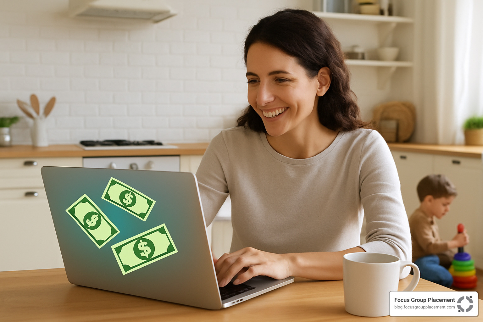 Paid studies for moms