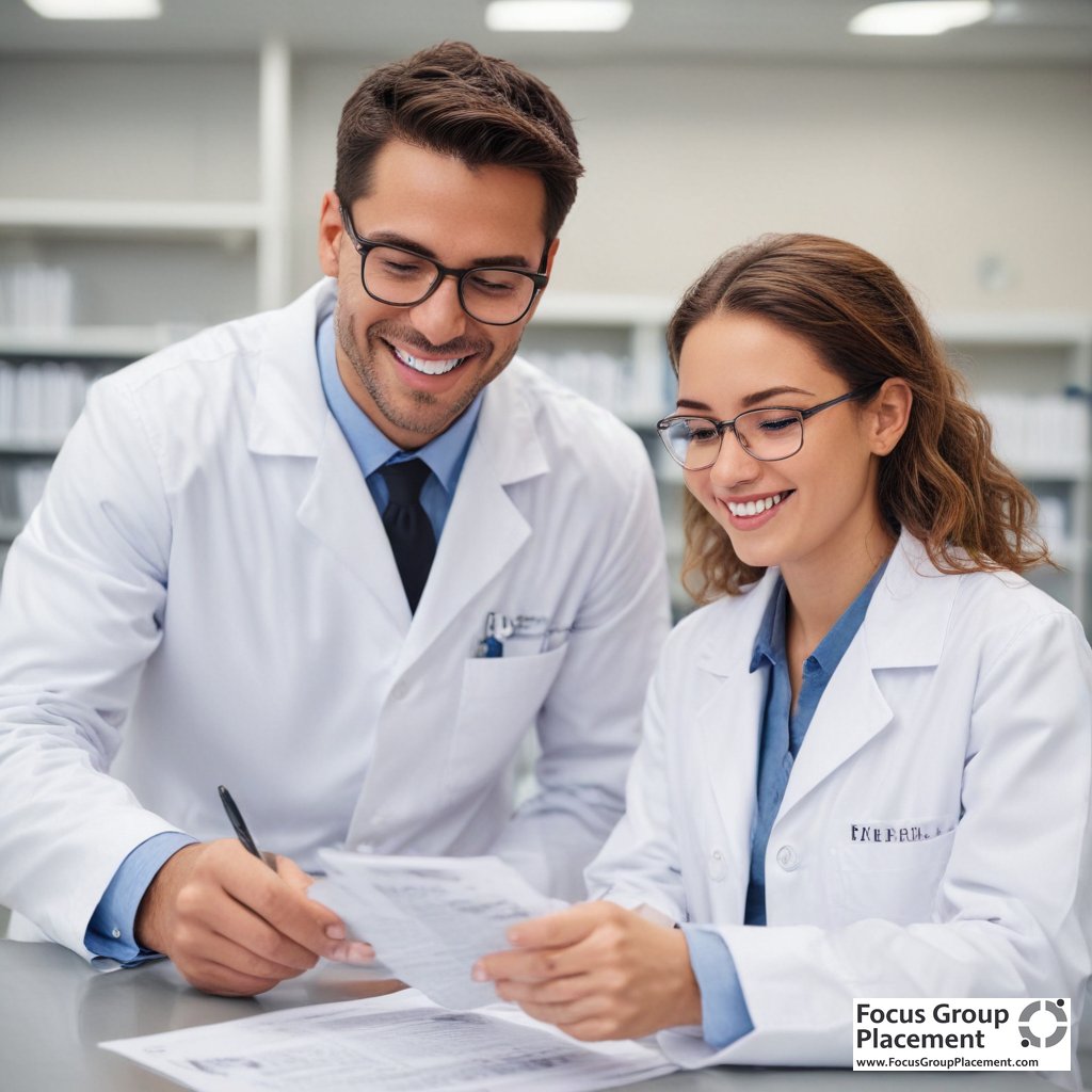 Clinical researcher consulting with healthy volunteer about clinical trials for healthy volunteers participation
