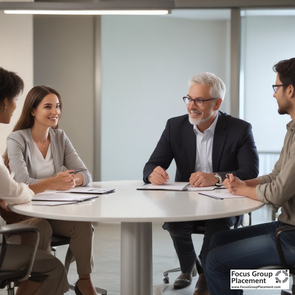 Focus group participants earning significantly more money than Harris Poll Online surveys by sharing opinions in a professional research setting