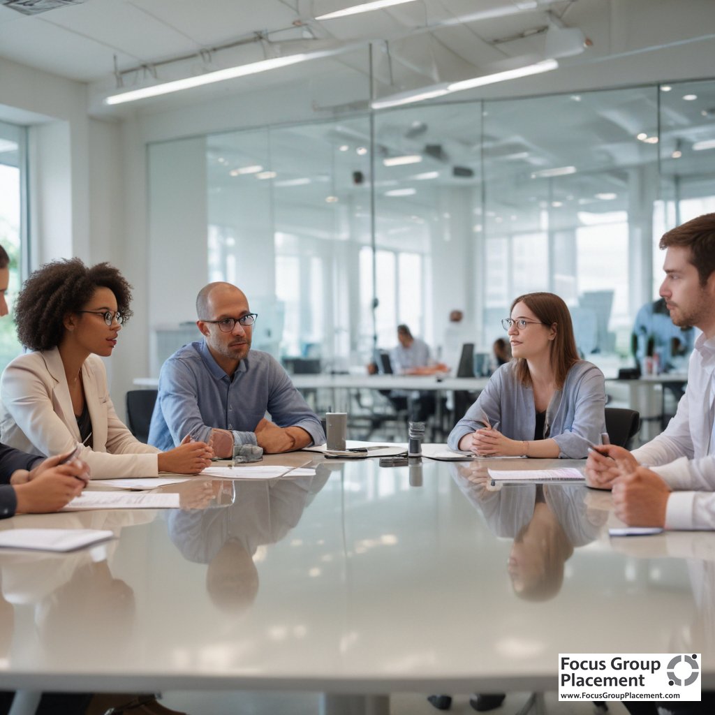 How Paid Focus Groups Work for adults participating in a market research discussion