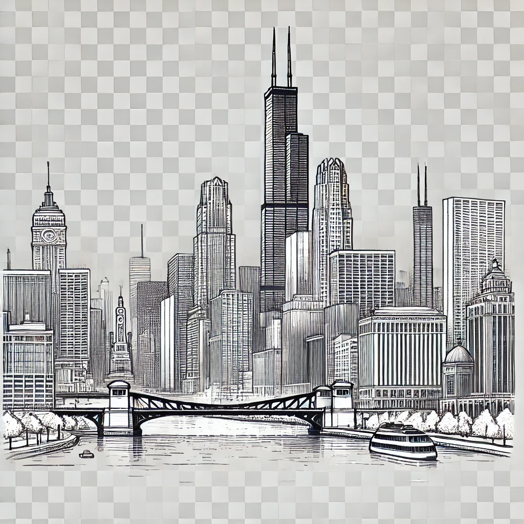 Chicago, IL skyline