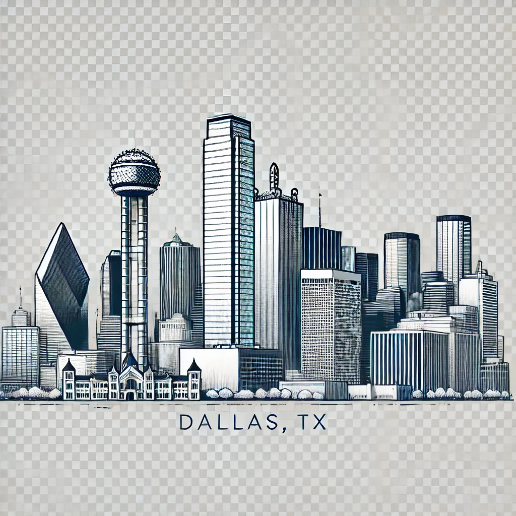 Dallas, TX skyline