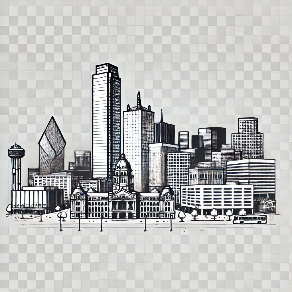 Fort Worth, TX skyline