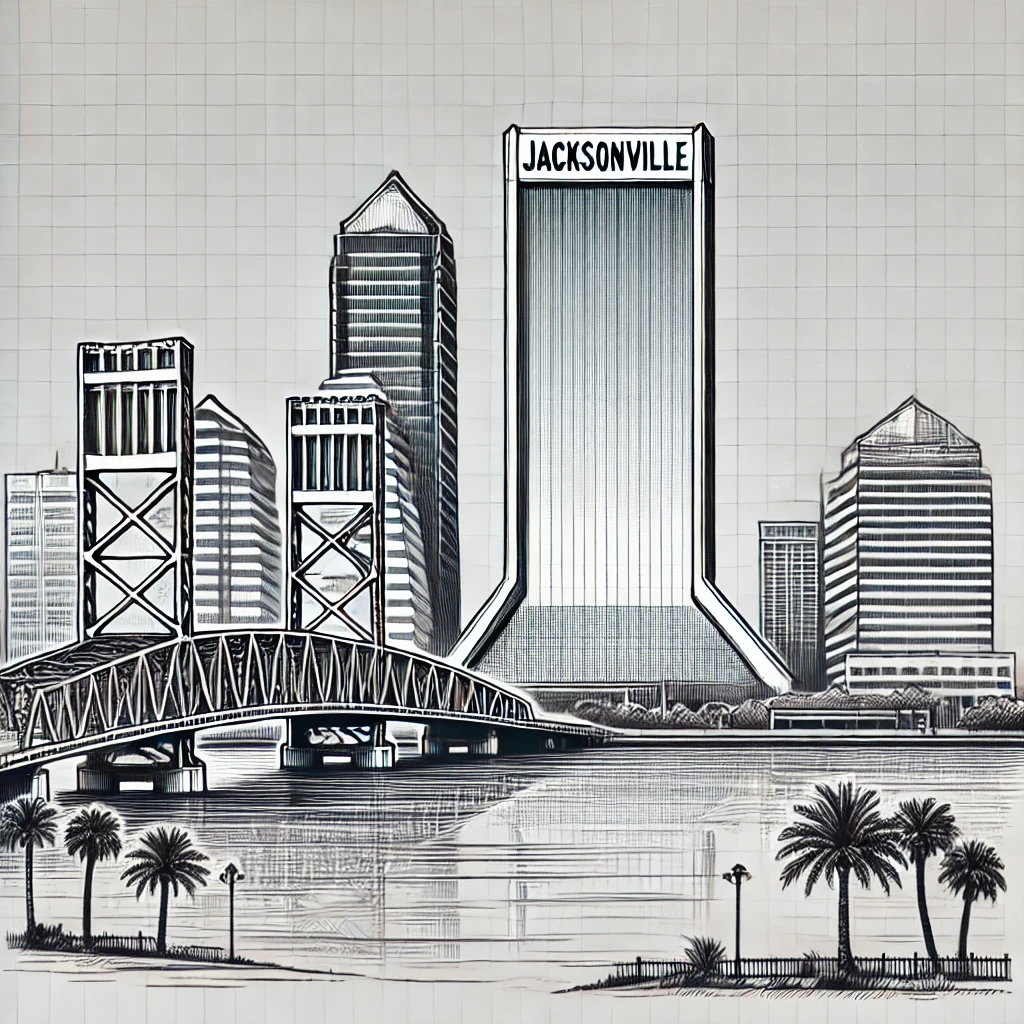 Jacksonville, FL skyline