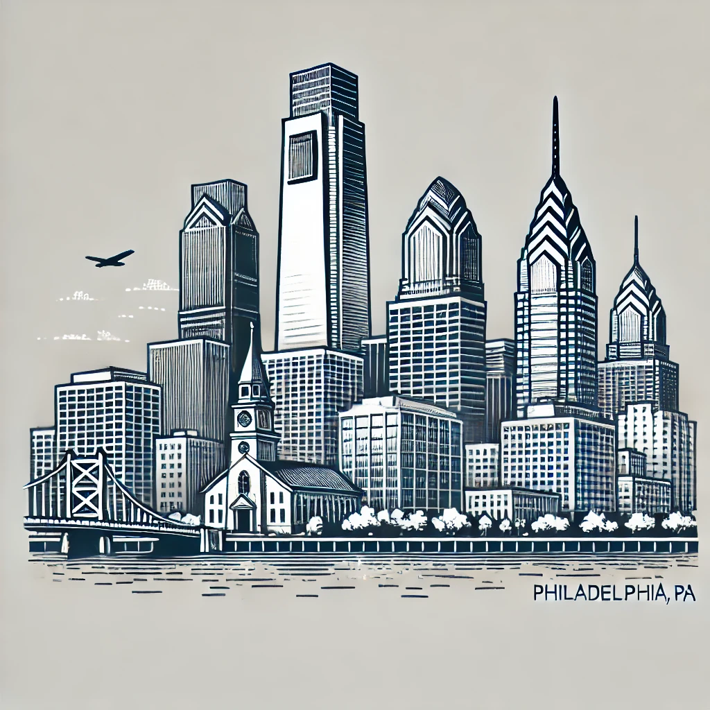 Philadelphia, PA skyline